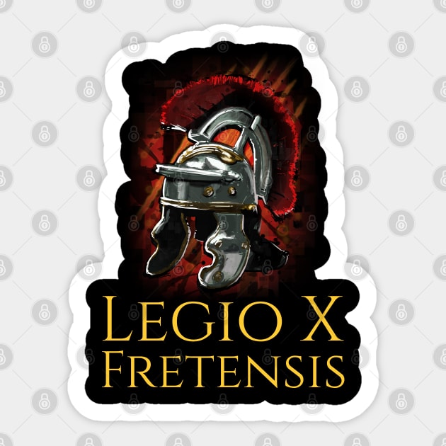 Legio X Fretensis Sticker by Styr Designs